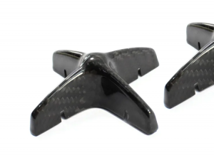 Mercedes Benz SLK Interior Air Vent Cover Kit - Carbon Fiber - R172